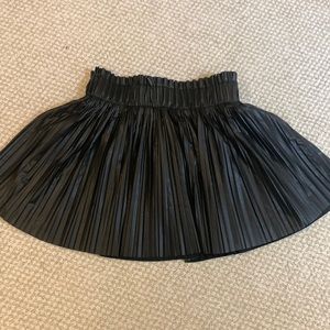 forever 21 pleather mini skirt
